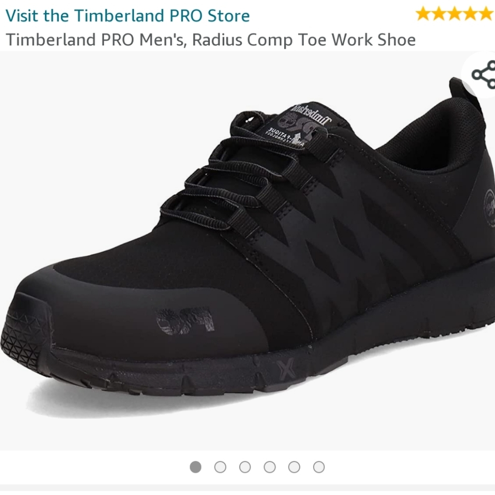 Timberland pro Mens boots used like new